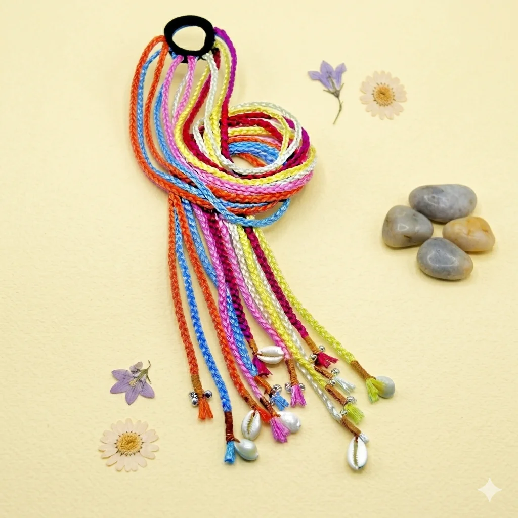 multicolor boho